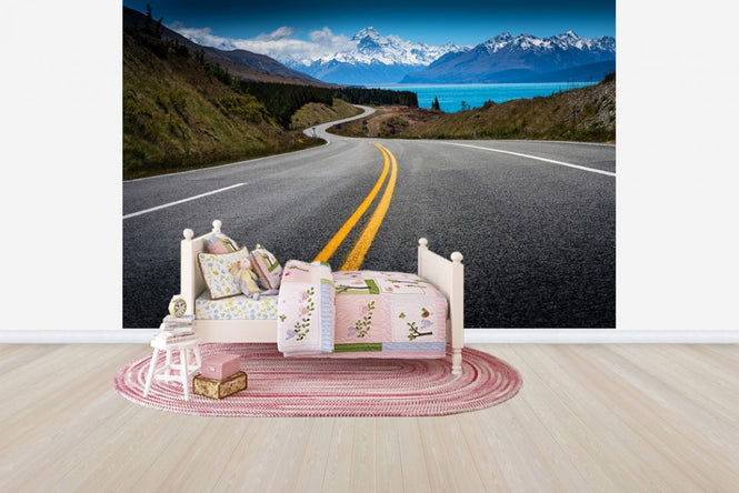 PHOTOWALL / Road to Mount Cook (e29406)
