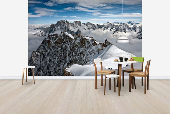 PHOTOWALL / View of overlooking Alps (e29413)