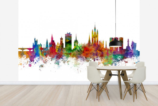 PHOTOWALL / Aberdeen Scotland Skyline (e24928)