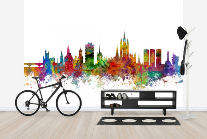 PHOTOWALL / Aberdeen Scotland Skyline (e24928)
