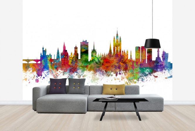 PHOTOWALL / Aberdeen Scotland Skyline (e24928)