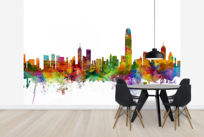 PHOTOWALL / Hong Kong Skyline (e24950)