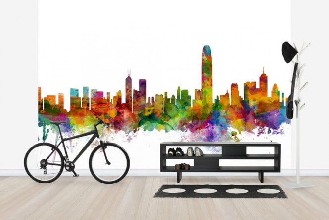 PHOTOWALL / Hong Kong Skyline (e24950)