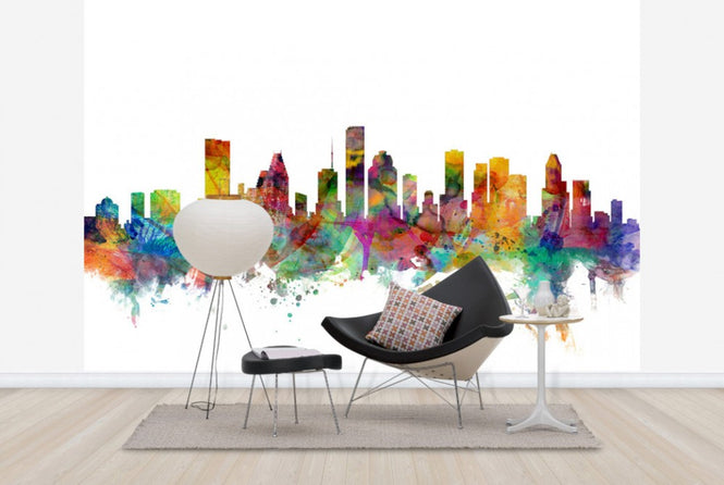 PHOTOWALL / Houston Texas Skyline (e24951)