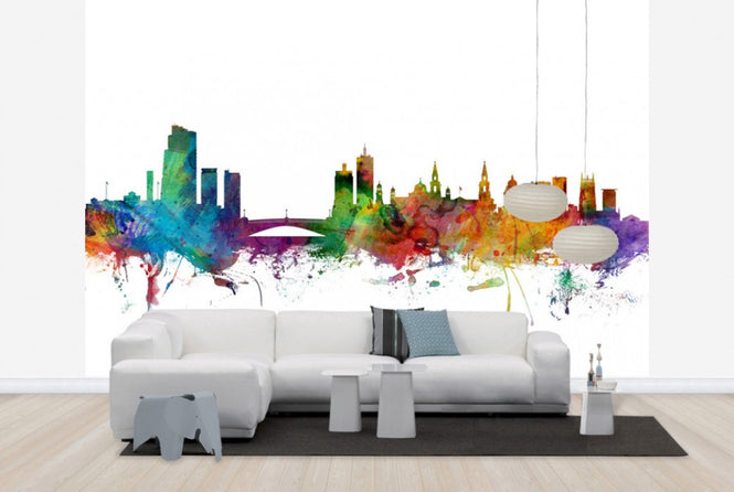 PHOTOWALL / Leeds England Skyline (e24957)