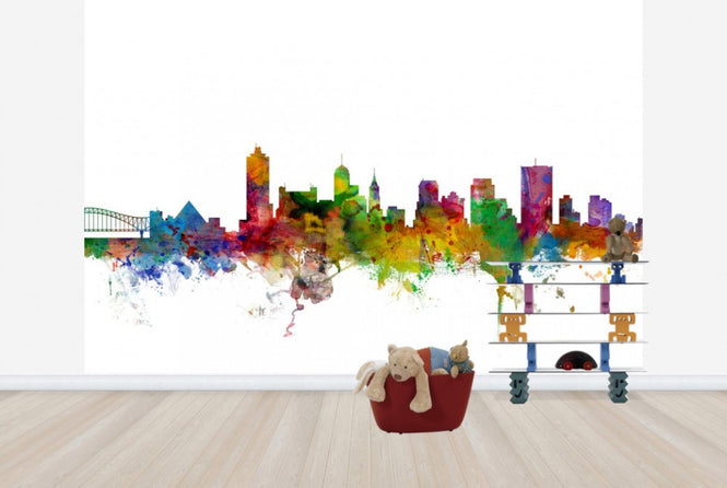 PHOTOWALL / Memphis Tennessee Skyline (e24962)
