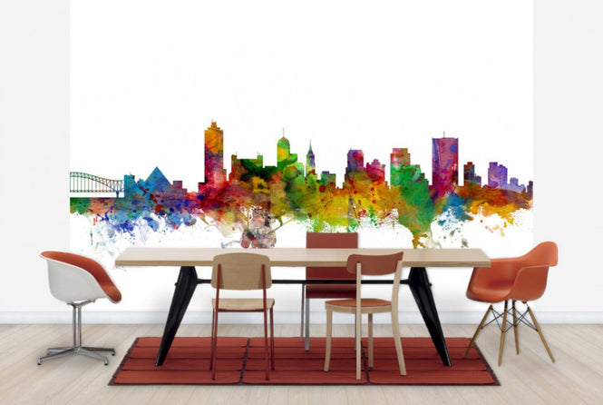 PHOTOWALL / Memphis Tennessee Skyline (e24962)