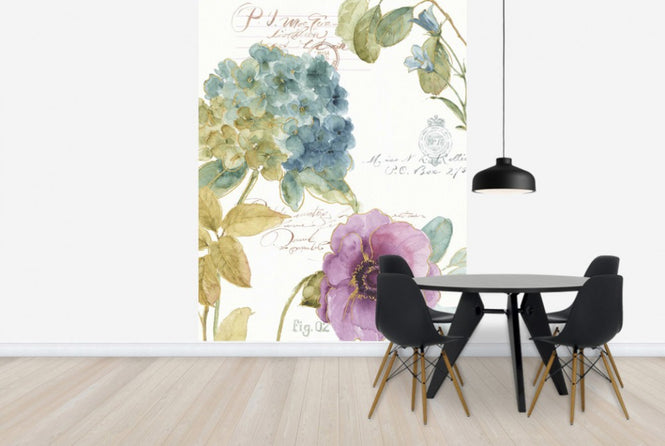 PHOTOWALL / Hydrangea Letter (e25065)