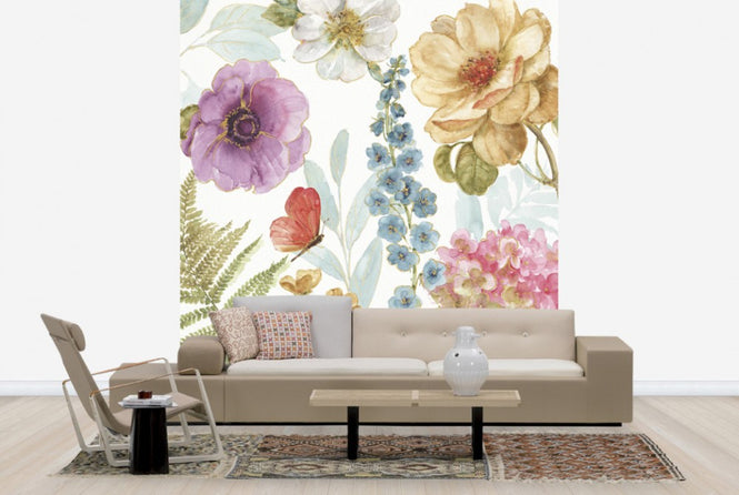 PHOTOWALL / Rainbow Seeds Flowers 3 (e25076)