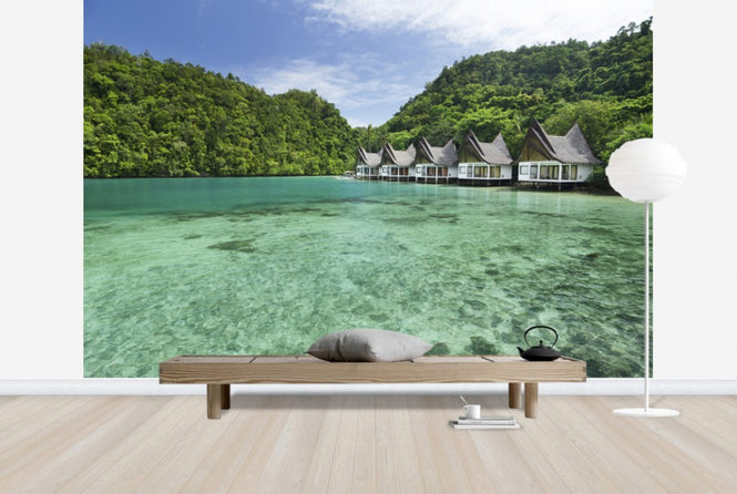 PHOTOWALL / Lagoon at Bucas Grande (e25243)