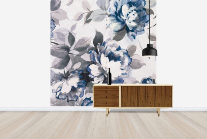 PHOTOWALL / Scent of Roses Indigo II (e25524)