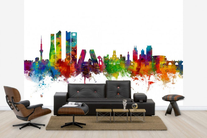 PHOTOWALL / Madrid Skyline (e25585)
