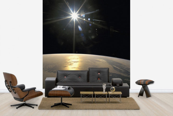 PHOTOWALL / Sunrays Falling on Earth (e25598)