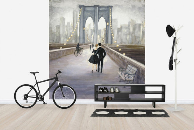 PHOTOWALL / Bridge to New York (e25639)