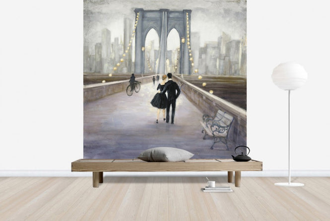 PHOTOWALL / Bridge to New York (e25639)