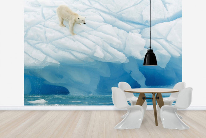 PHOTOWALL / Leaning Polar Bear (e29652)