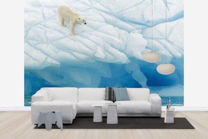 PHOTOWALL / Leaning Polar Bear (e29652)