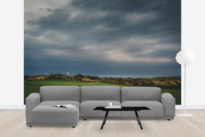 PHOTOWALL / Golf Course in Lofoten, Norway (e29909)