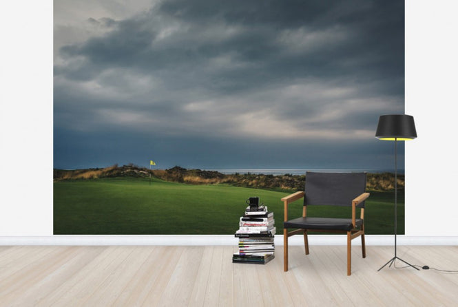 PHOTOWALL / Golf Course in Lofoten, Norway (e29909)