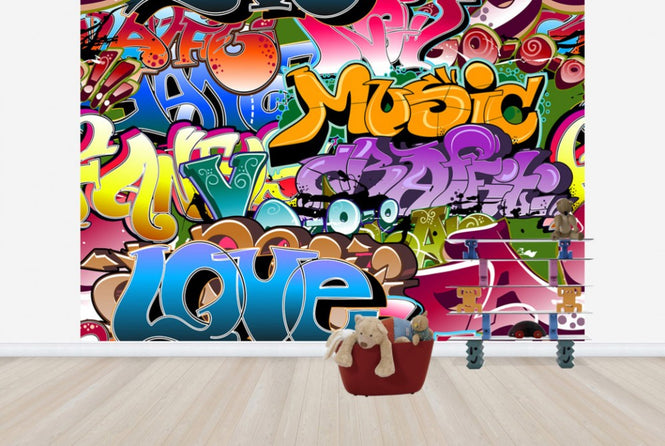 PHOTOWALL / Music Love Graffiti (e25820)