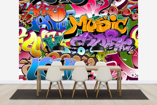 PHOTOWALL / Music Love Graffiti (e25820)