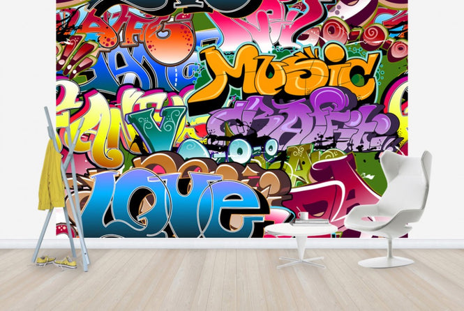 PHOTOWALL / Music Love Graffiti (e25820)