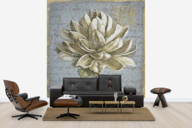 PHOTOWALL / Seed Pod on Text I (e25880)