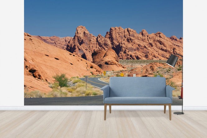 PHOTOWALL / Valley of Fire in Nevada, USA (e29992)