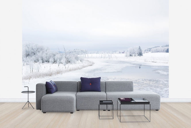 PHOTOWALL / Svartån in Winter, Sweden (e40474)
