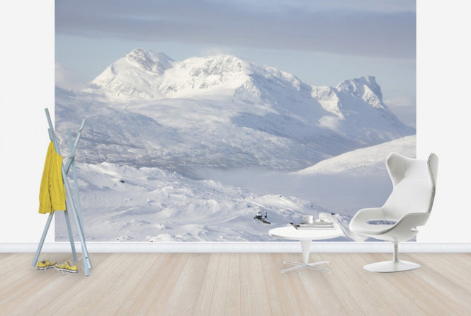 PHOTOWALL / Snowy Mountains in Lapland, Sweden (e40523)