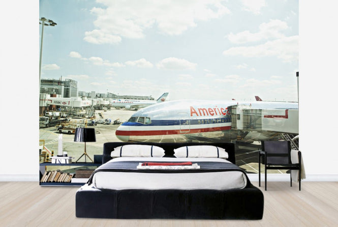 PHOTOWALL / Airplane in Heathrow, England (e40634)