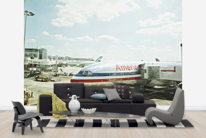 PHOTOWALL / Airplane in Heathrow, England (e40634)