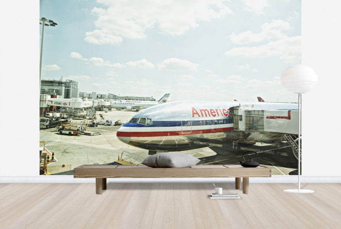 PHOTOWALL / Airplane in Heathrow, England (e40634)