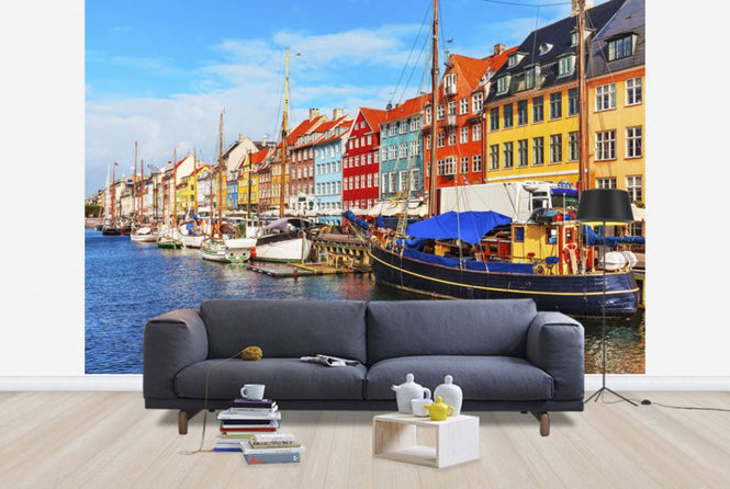 PHOTOWALL / Summer View of Nyhavn Pier (e40684)