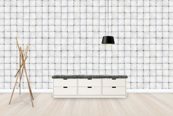 PHOTOWALL / Tin Plates - White (e30420)