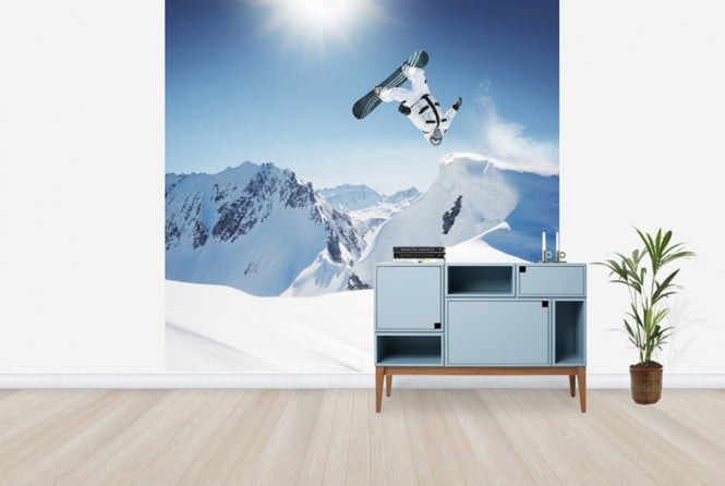 PHOTOWALL / Snowboarder Backflip (e40630)