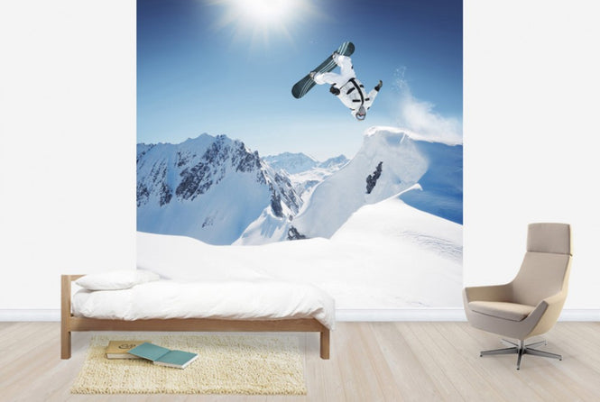 PHOTOWALL / Snowboarder Backflip (e40630)