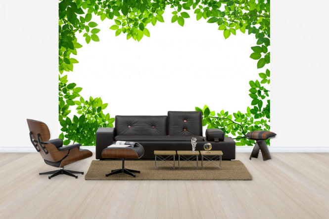 PHOTOWALL / Grenery Frame of Leaves (e40697)