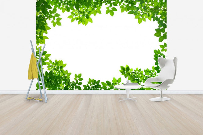 PHOTOWALL / Grenery Frame of Leaves (e40697)