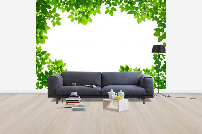PHOTOWALL / Grenery Frame of Leaves (e40697)
