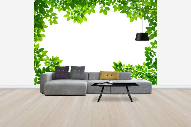 PHOTOWALL / Grenery Frame of Leaves (e40697)