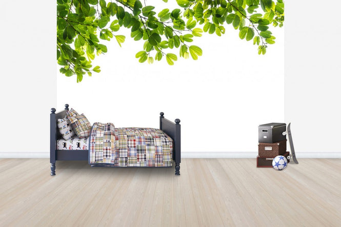 PHOTOWALL / Spring Leaves Frame (e40701)