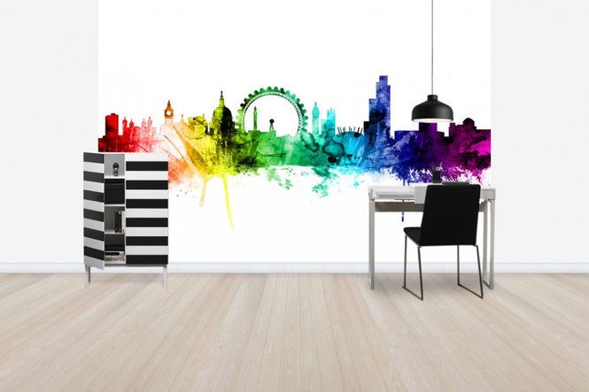 PHOTOWALL / London Skyline Rainbow 2 (e30522)