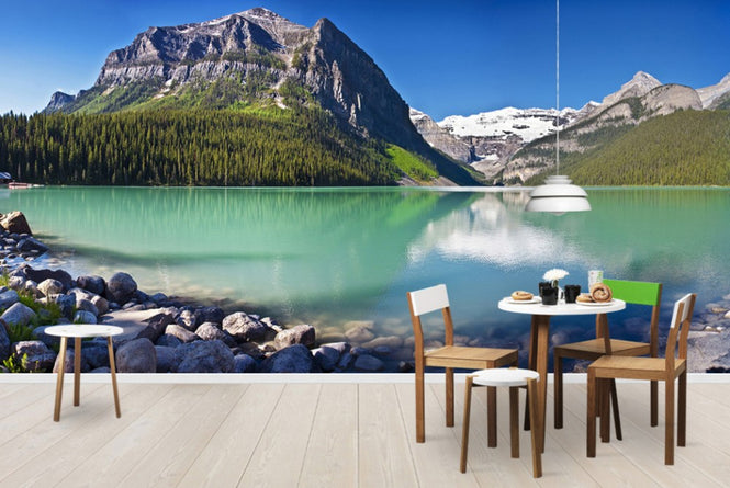 PHOTOWALL / Lake Louise, Alberta, Canada, North America, Panorama (e40771)
