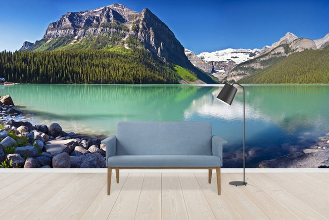 PHOTOWALL / Lake Louise, Alberta, Canada, North America, Panorama (e40771)