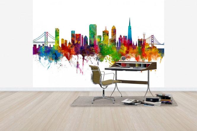 PHOTOWALL / San Francisco City Skyline (e30559)