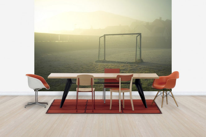 PHOTOWALL / Soccer Field in Sunlight (e30713)