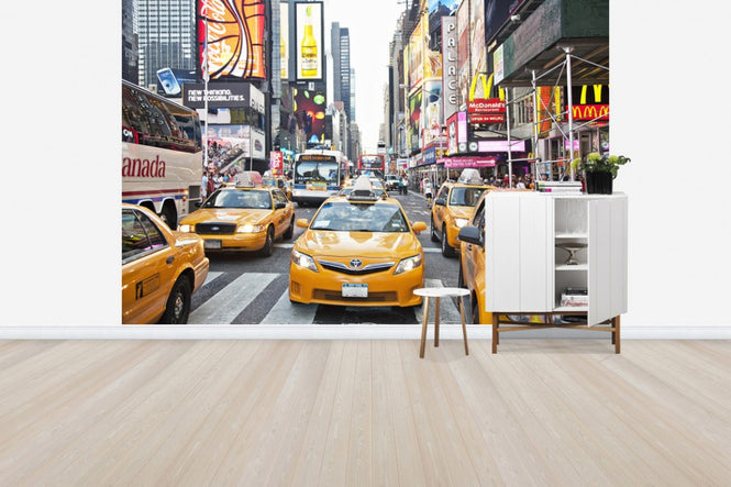 PHOTOWALL / Cabs and Capitalism, New York (e30810)