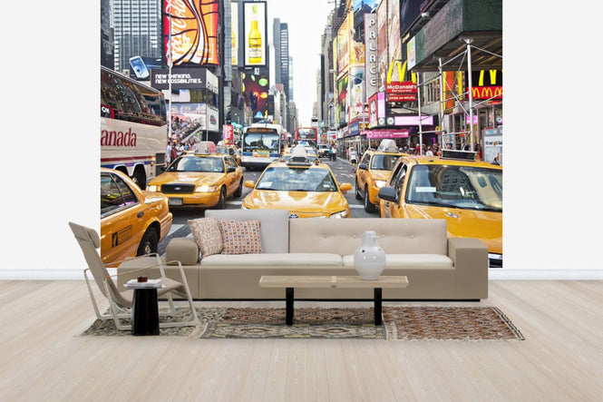 PHOTOWALL / Cabs and Capitalism, New York (e30810)