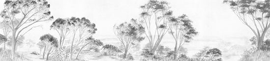 PHOTOWALL / Trees White (e50018)